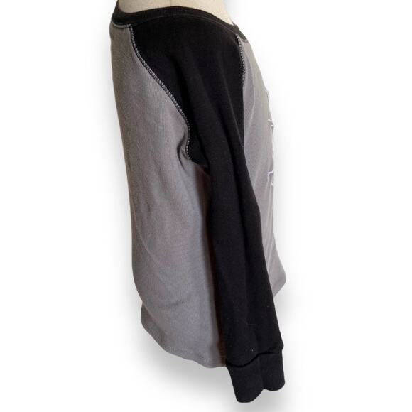 Gymboree Unisex Pajamas Sz 4 Spiderweb Halloween Shop Gymmies PJs Gray Black - Picture 5 of 14